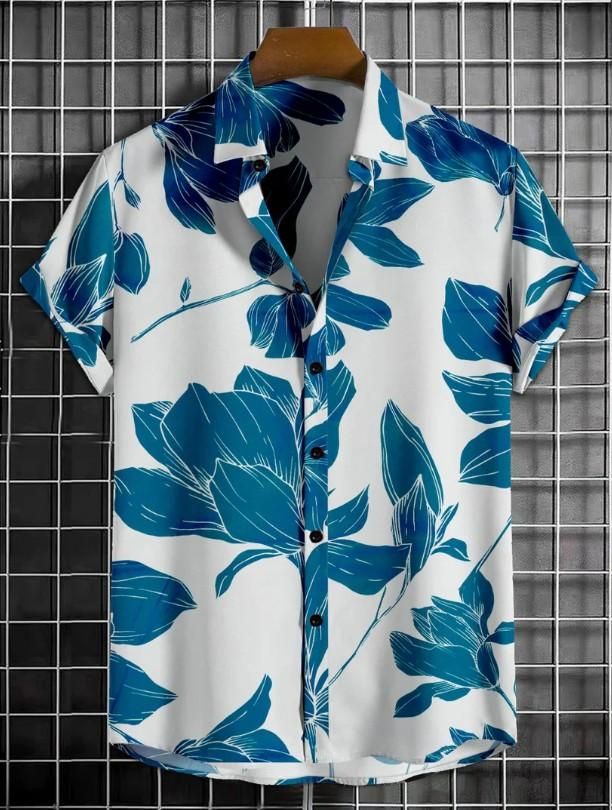 Men's Printed Casual Shirt