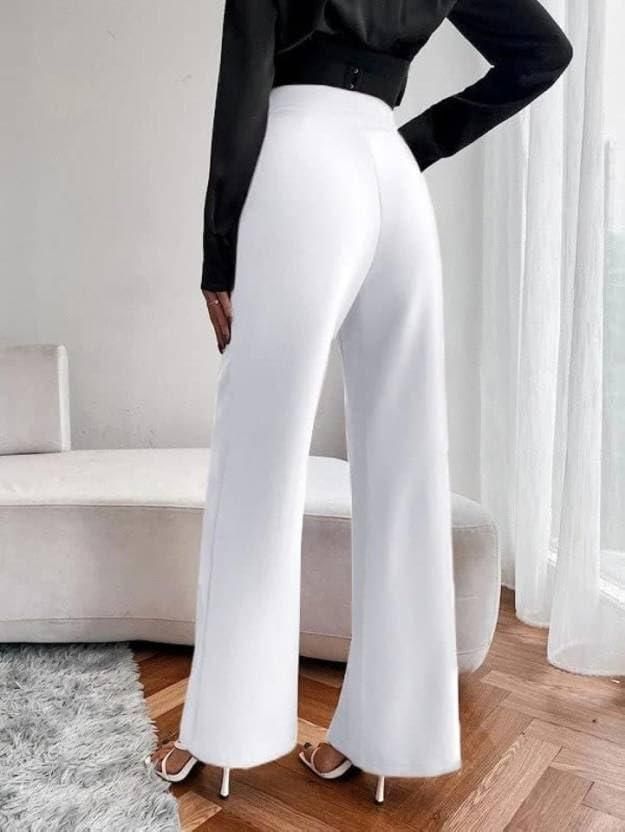 Women's Classic White Pants