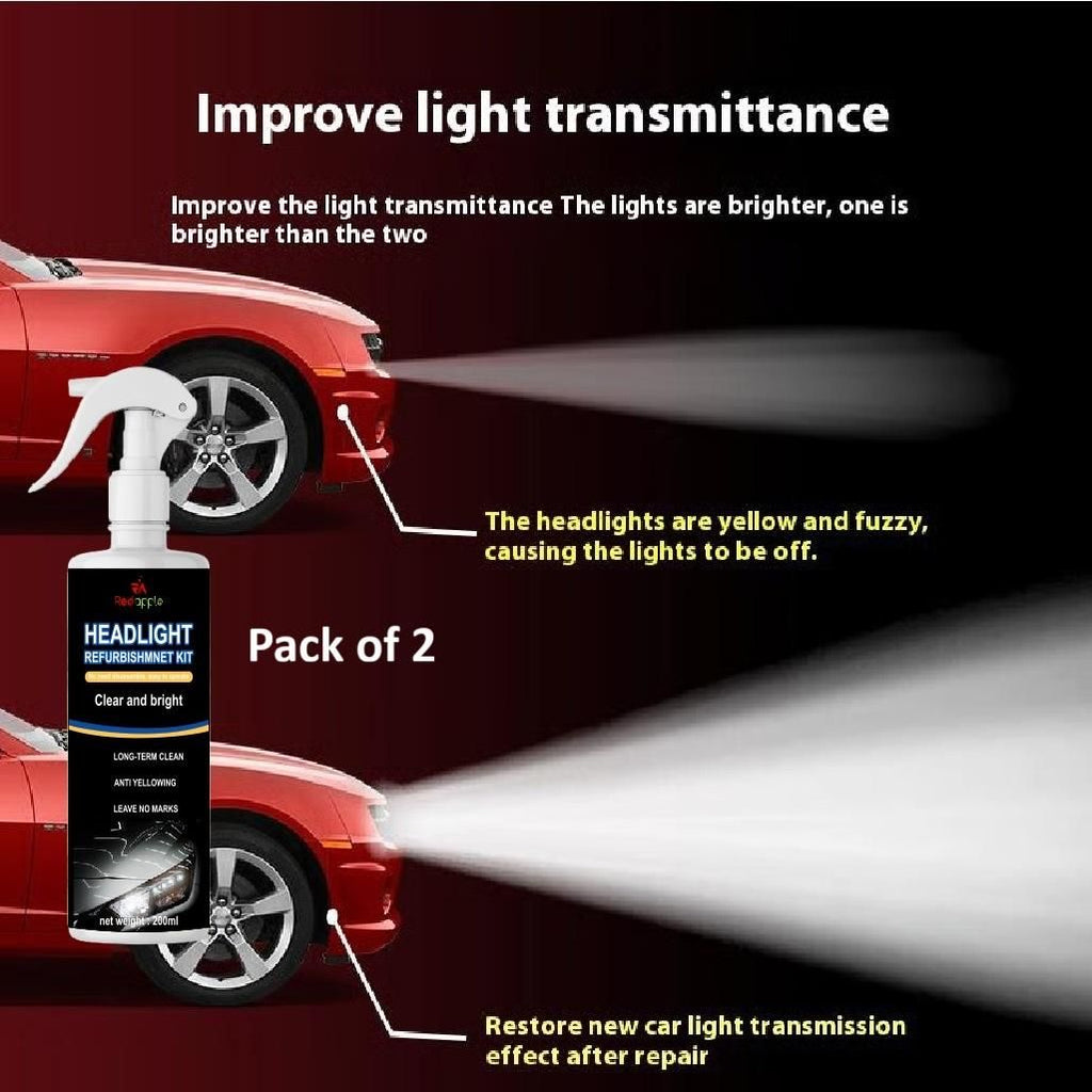Headlight Restoration Spray