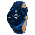 Men's Analog Leather Watch