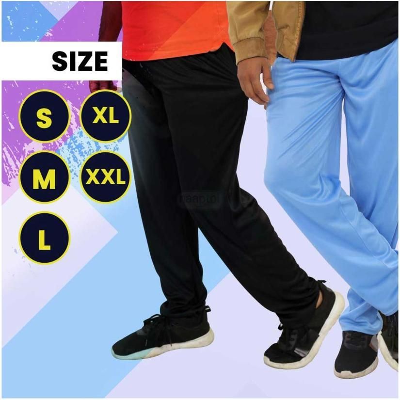 Men's Lycra Track Pants (3pc)