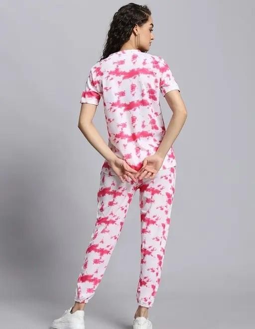 Women's Tie Dye Night Suit