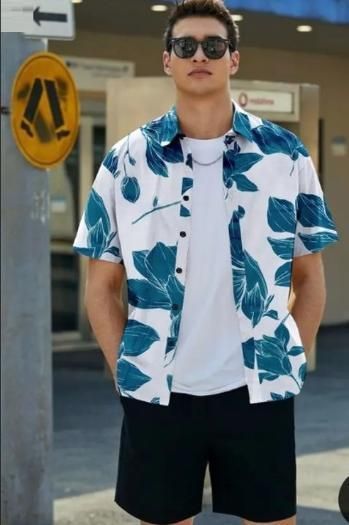 Men's Printed Casual Shirt