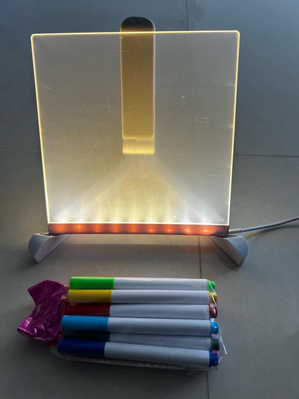 LED Writing Pad
