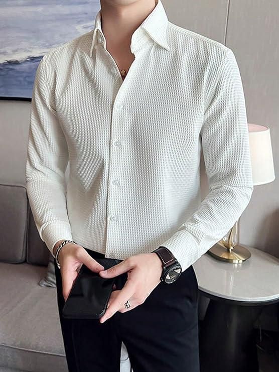 Men's Waffle Designer Shirt