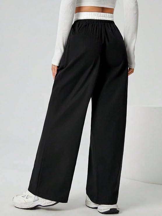 Women's Black Wide Leg Pants