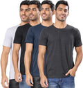 Men's Round Neck T-Shirts (4pc)