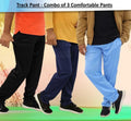Men's Lycra Track Pants (3pc)