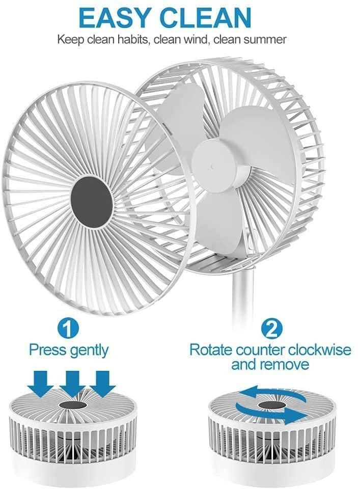 Rechargeable Desk Fan