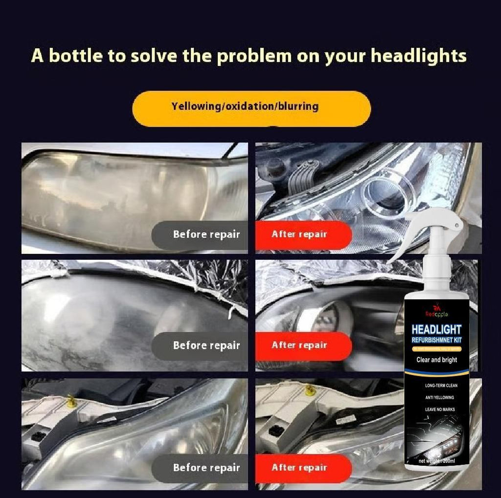 Headlight Restoration Spray