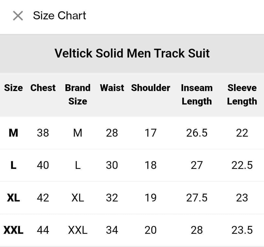 Men's Side Stripe Track Suit