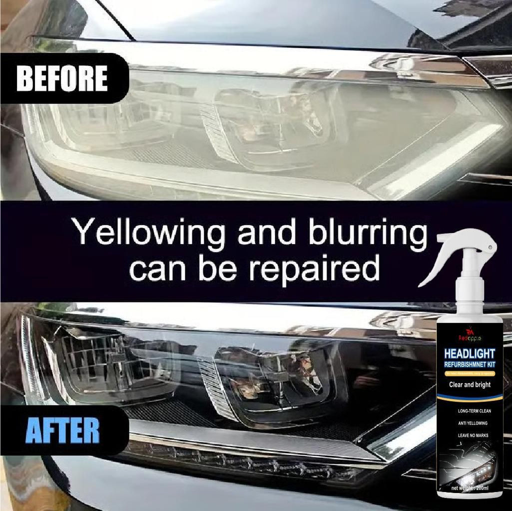 Headlight Restoration Spray