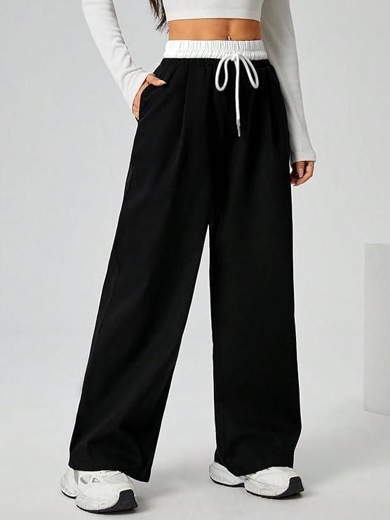 Women's Black Wide Leg Pants